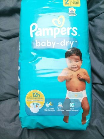 Couche taille 2 baby dry