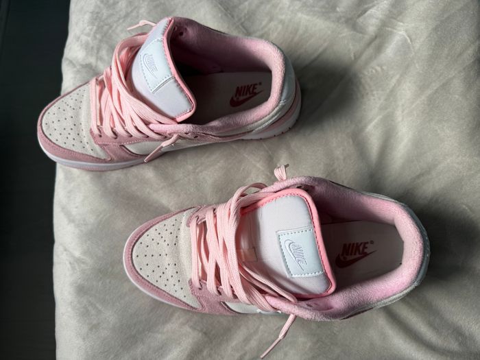 basket - Dunk rose et blanc - photo numéro 4