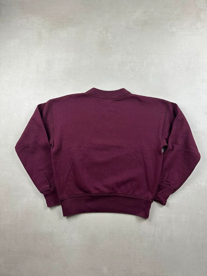 Crewneck Isabel Marant Bordeaux Logo Bleu Central Femme | S - photo numéro 13
