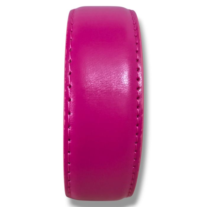 Ceinture cuir synthétique - Rose taille 115 - photo numéro 5