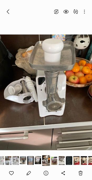 Hachoir viand électrique 