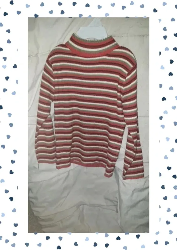 Pull col roulé