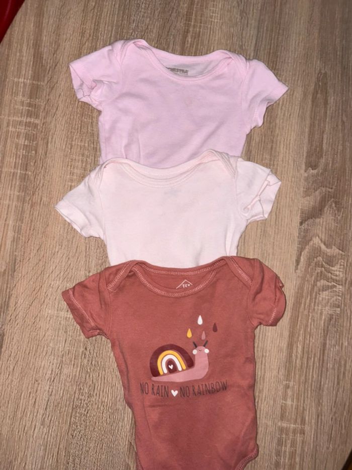 Lot de 3 bodies 3 mois - photo numéro 2