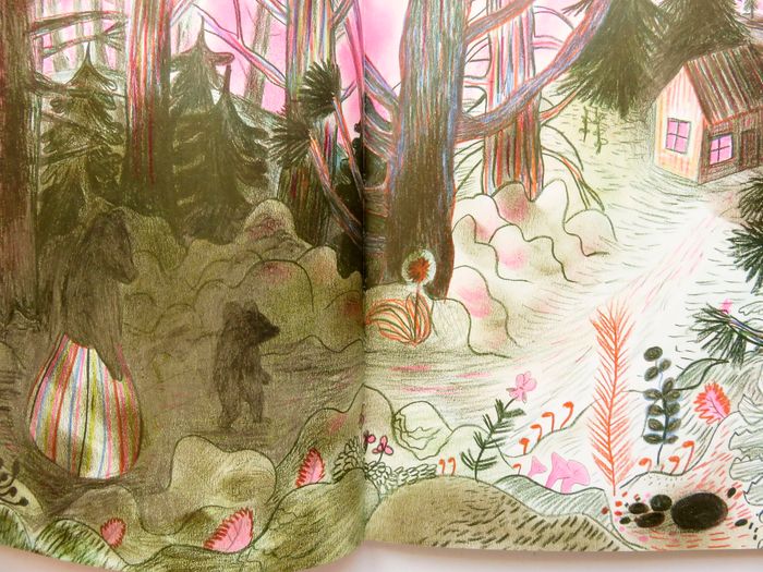 Album 3-6 ans: Petites histoires de nuits. (Kitty Crowther - L'école des loisirs) - photo numéro 2