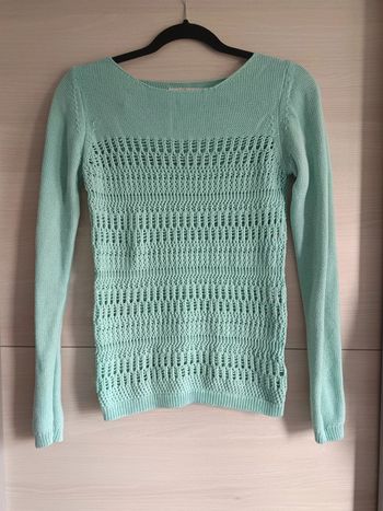 Pull menthe XS