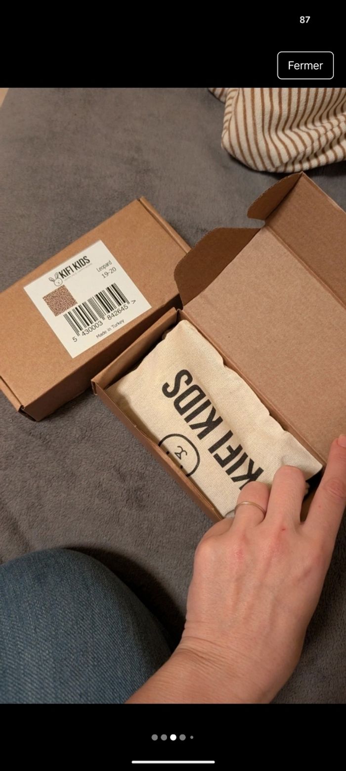 Lot chaussons Kifi Kids 19/20 - photo numéro 3