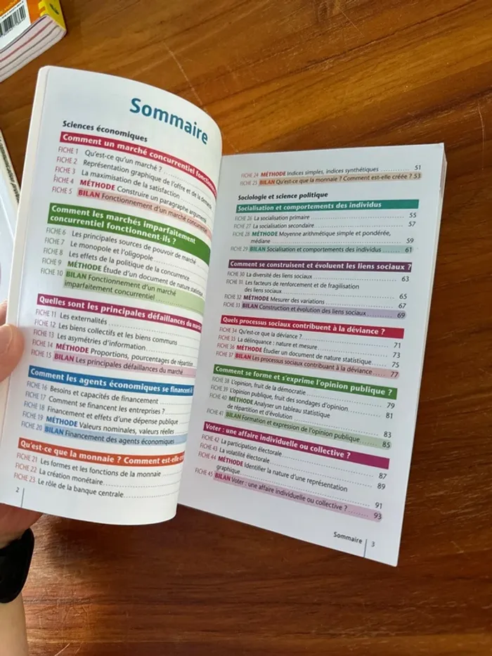 Livre fiche spécial bac, S. E.S - photo numéro 4