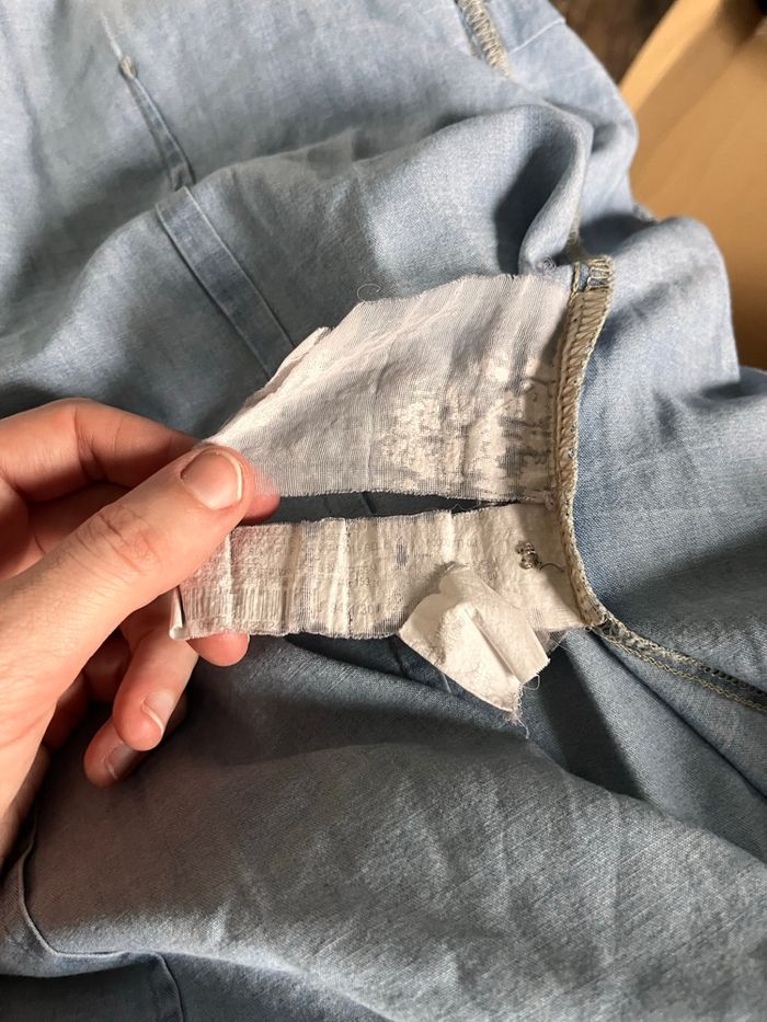 Chemise en jean Pull & Bear Taille S - photo numéro 5