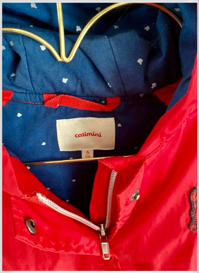 Manteau imperméable catimini 6 ans - photo numéro 2