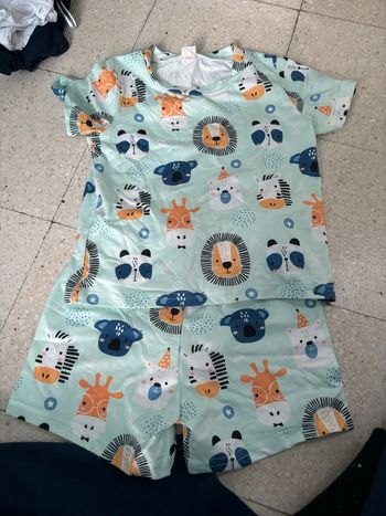 Ensemble safari bleu 