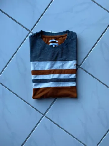 Polo en maille rayé homme JULES – style casual chic taille M