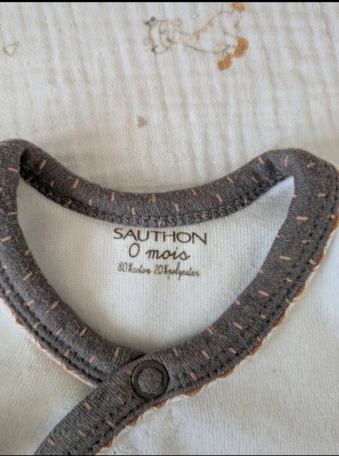 Lot pyjama body assortis - photo numéro 2