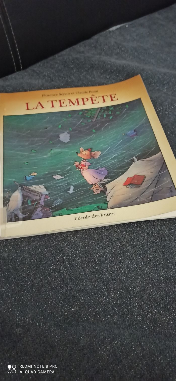 Livre la tempête