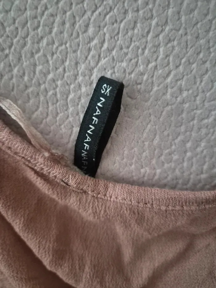 Tshirt rose Naf Naf - photo numéro 6