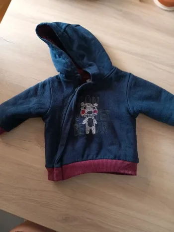 Veste blouson polaire hiver 12mois