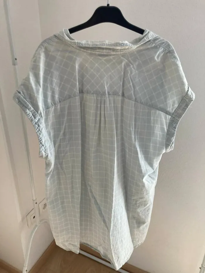 Blouse bleu clair - photo numéro 7