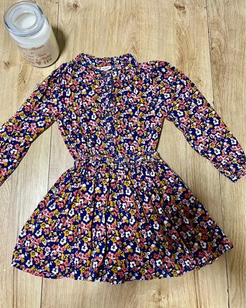 Robe ceintrée tape à l œil 6 ans