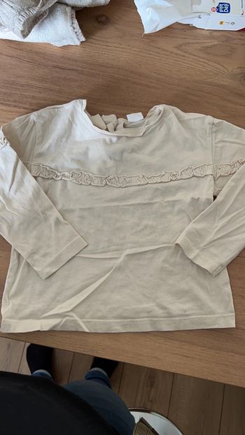T-shirt manche longue Zara