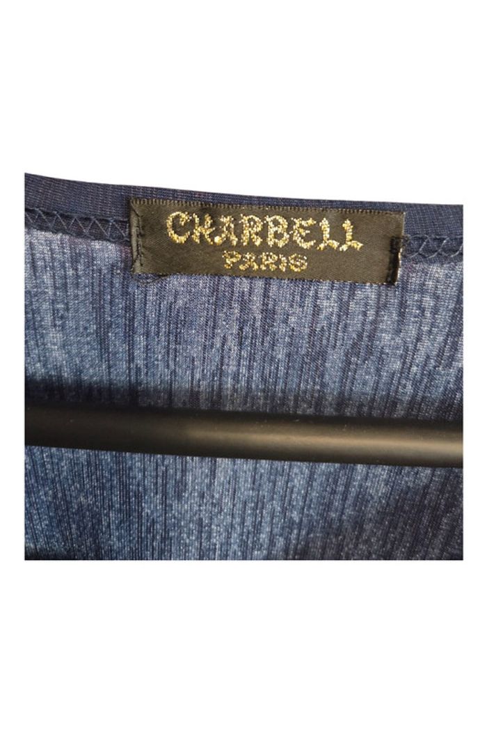 Long Tee-shirt mignon fluide Charbell T46 - photo numéro 6