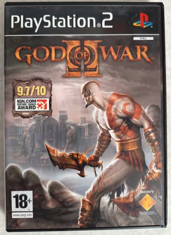 God of War II avec notice PS2 Version 4 Langues (Ne, De, It, Fr)