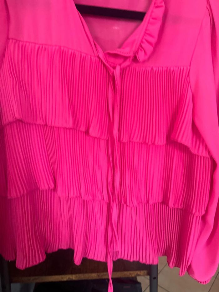 Blouse rose fuschia - photo numéro 3