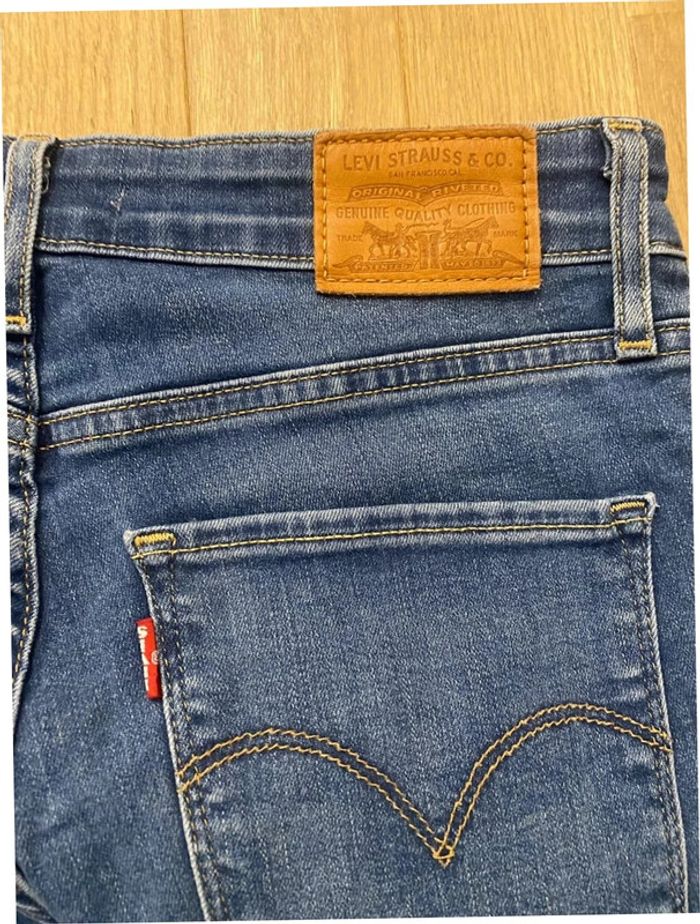 Jean Levis high rise skinny bleu W27 L28 - photo numéro 7