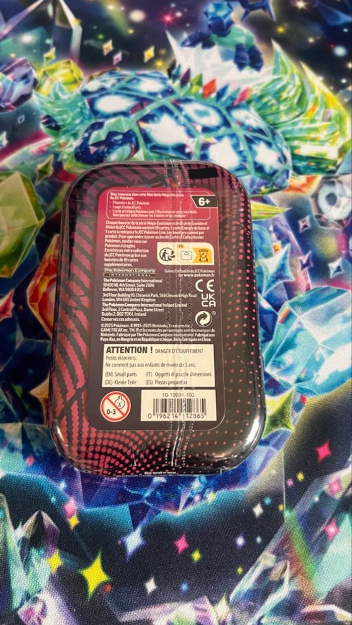 Mini tin Pokémon Mega Évolution - photo numéro 4