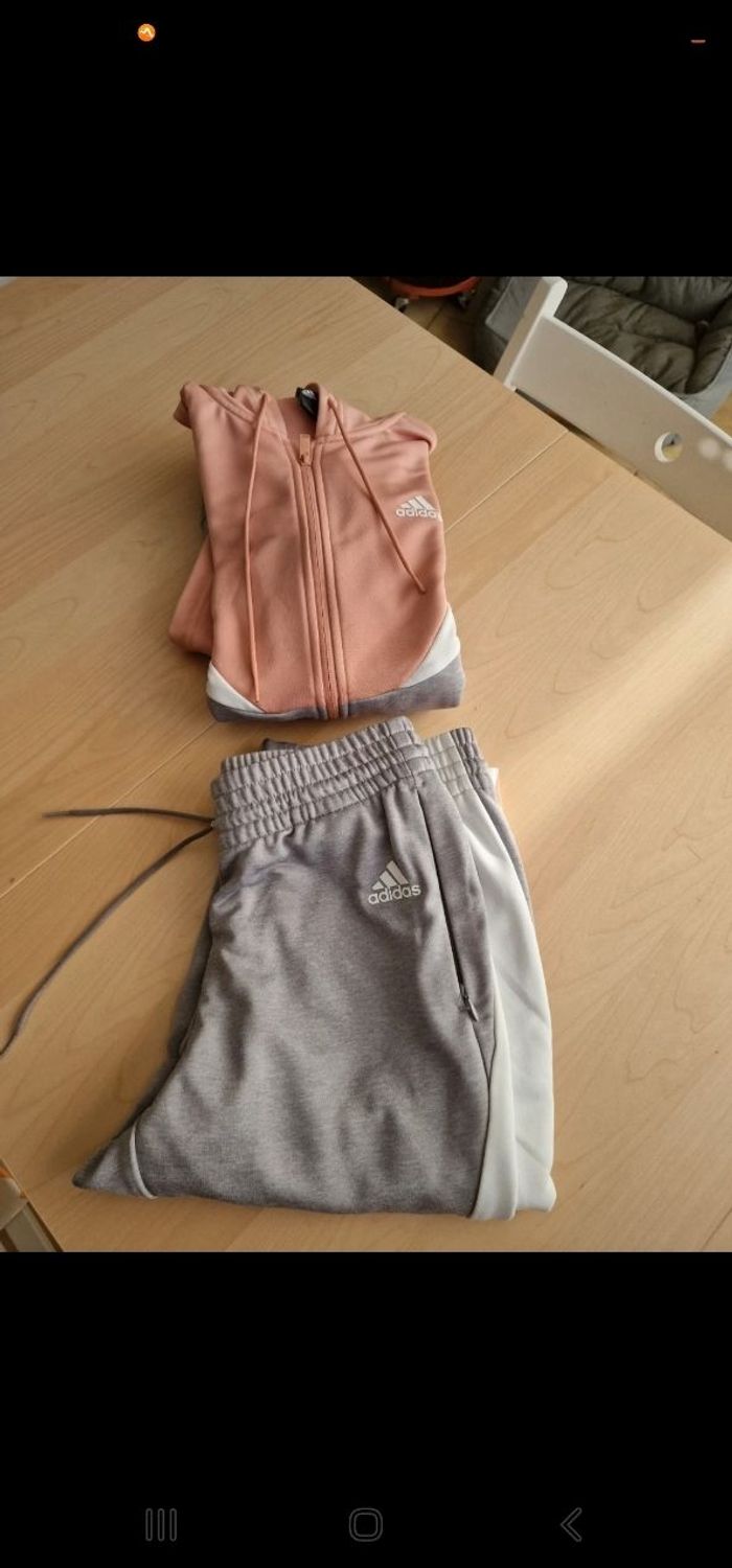 Ensemble jogging Adidas fille