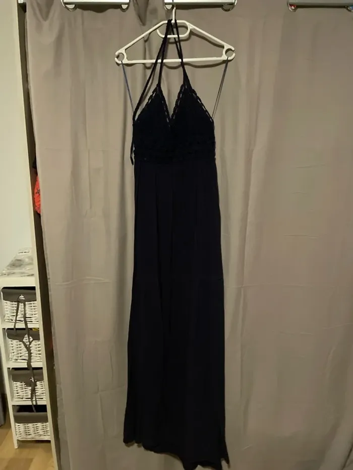 Robe longue dos nus