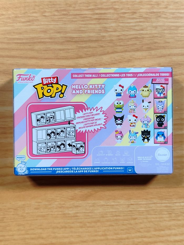 Pack 4 Funko Bitty Pop! Hello Kitty & Friends (Inclus CHASE) - photo numéro 7