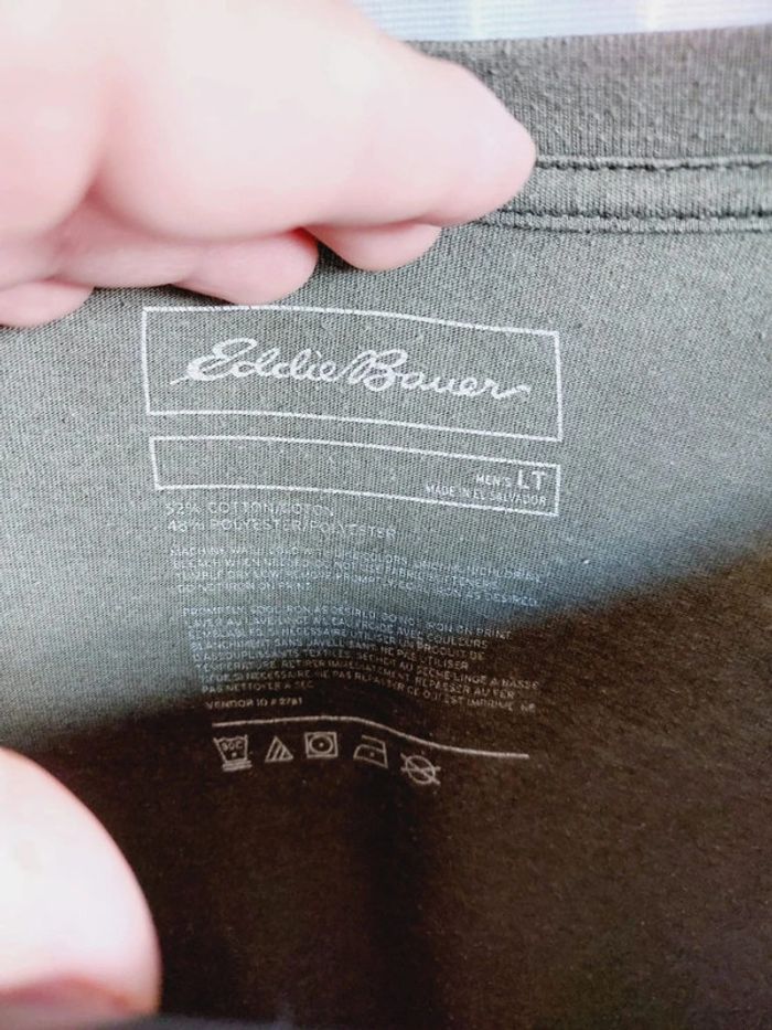 Tee-shirts Eddie Bauer Taille L - photo numéro 3