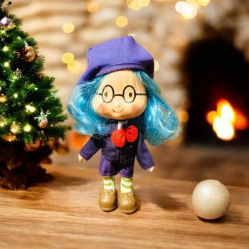 Poupée de collection Plum pudding Charlotte aux fraises