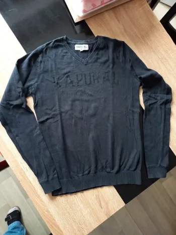 Pull homme noir Kaporal S