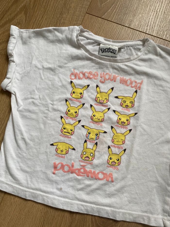 T-shirt manches courtes Pokémon pikatchu - photo numéro 4