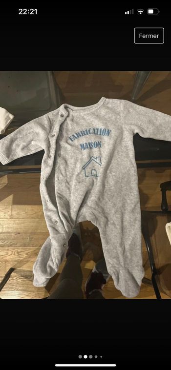 Lot de 10 pyjamas 3 mois