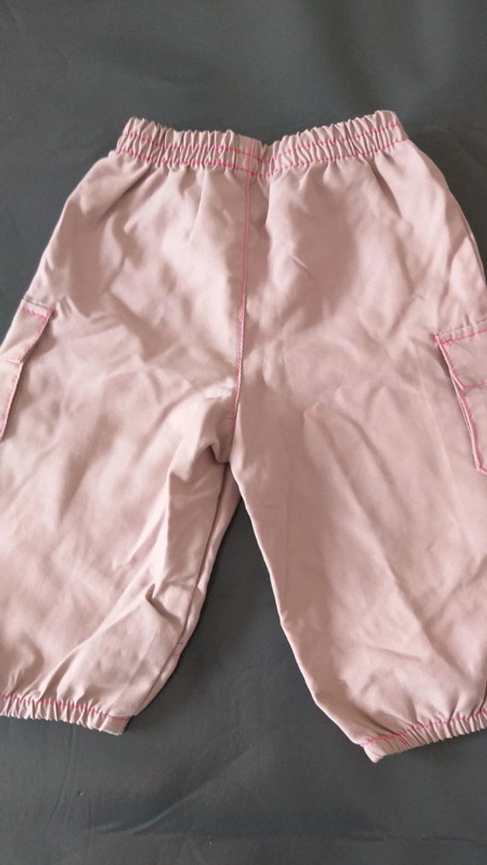 Pantalon beige à motif - photo numéro 2