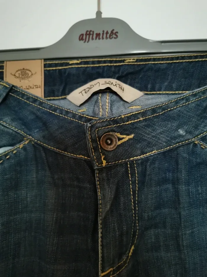 Jean Teddy Smith Taille W32 neuf avec étiquette - photo numéro 4