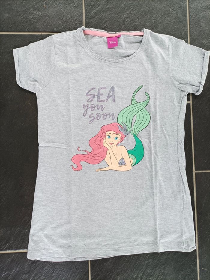Magnifique pyjashort Ariel la petite sirène 16 ans neuf - photo numéro 2