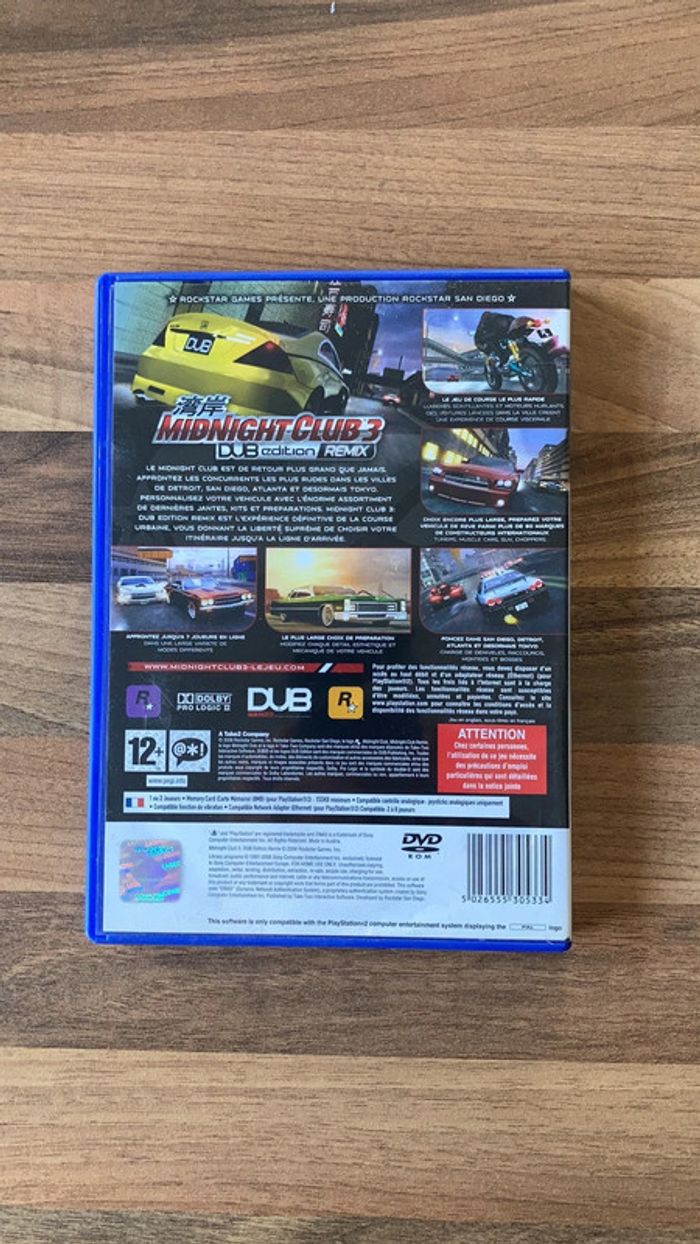 Midnight Club 3 Dub Édition Remix (PlayStation 2) - photo numéro 2