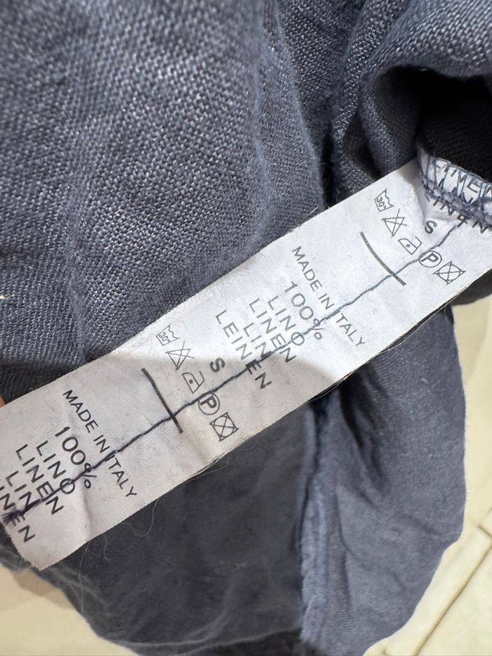 Robe lin taille S/36 bleu été printemps - photo numéro 7