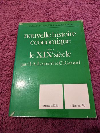 Nouvelle historique tome 1 le 19e siècle de Lesourd et Gérard