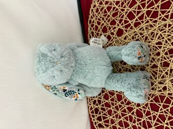 Lapin OSTARIA peluche bleue