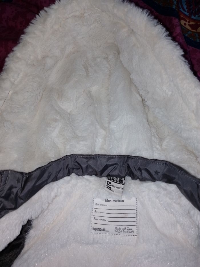 Manteau 12 mois tape à l'oeil - photo numéro 4