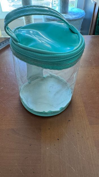 Sac transparent Yves Rocher Vert