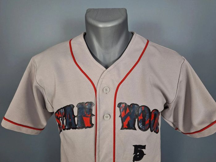 Chemise /Maillot de baseball teamwork taille S floqué (300) - photo numéro 2