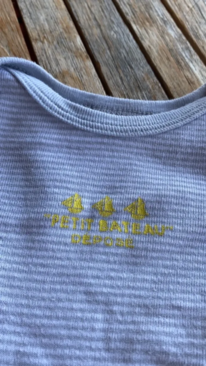 Lot de 4 bodys Petit Bateau - 3 mois - photo numéro 17