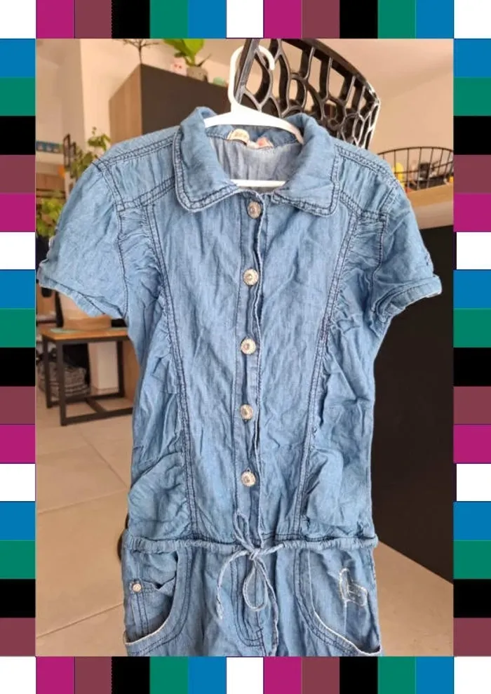 Combishort en jean's 14 ans - photo numéro 2