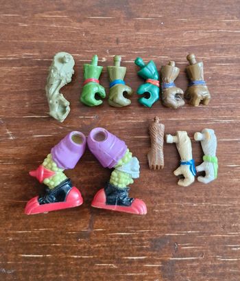 Lot de Bras & Jambes Tortues Turtles Ninja Playmates Toys