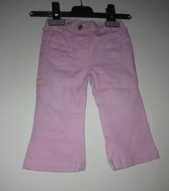 Pantalon rose kimbaloo
Taille 12 mois
2e