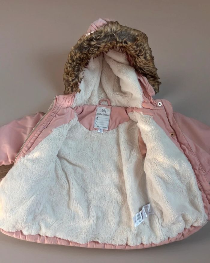 Manteau fourrure rose Vertbaudet - photo numéro 2